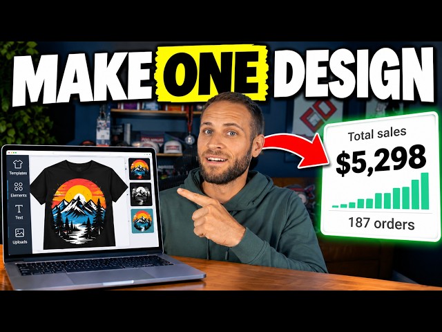 Stop Making 100s of POD Designs.. Do THIS Instead