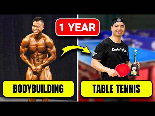 Muscle Pong: 1 Year Table Tennis Progress