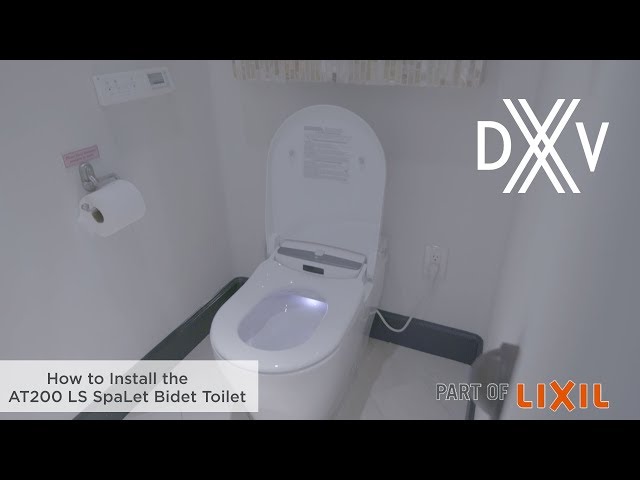 How to Install the AT200 LS SpaLet Bidet Toilet