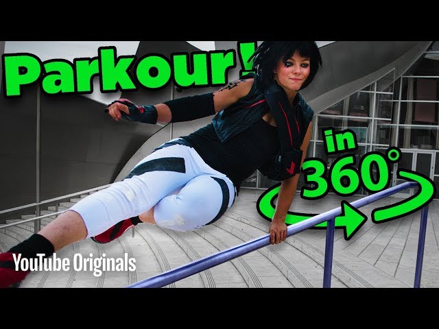 HARDCORE PARKOUR...in 360! - Game Lab 360 Video