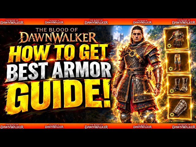 How To Get BEST OP ARMOR in the GAME!! Best Guide - The Arbiter Armor Set in The Blood Of Dawnwalker