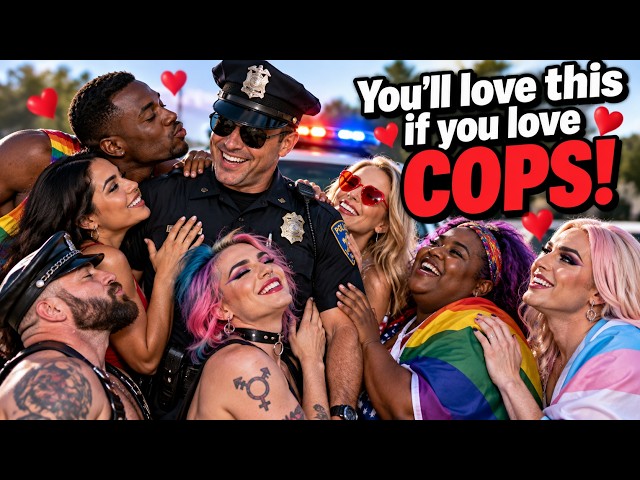 WE LOVE US SOME COP STICK RIGHT IN THE BACKSIDE