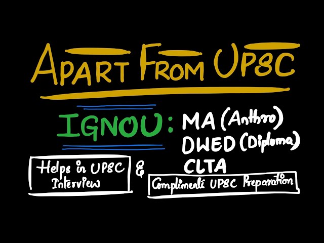 I ENROLLED IGNOU COURSES | APART FROM UPSC | COMPLIMENTS AND HELPS UPSC PREPARATION