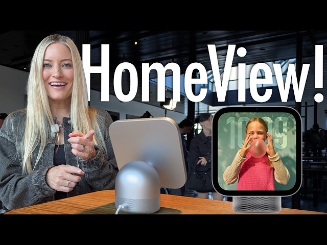 Apple's new HomeView and accessories!