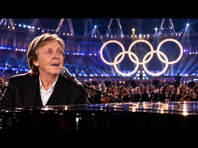Paul McCartney Closes the London 2012 Olympics Opening Ceremony With "Hey Jude"