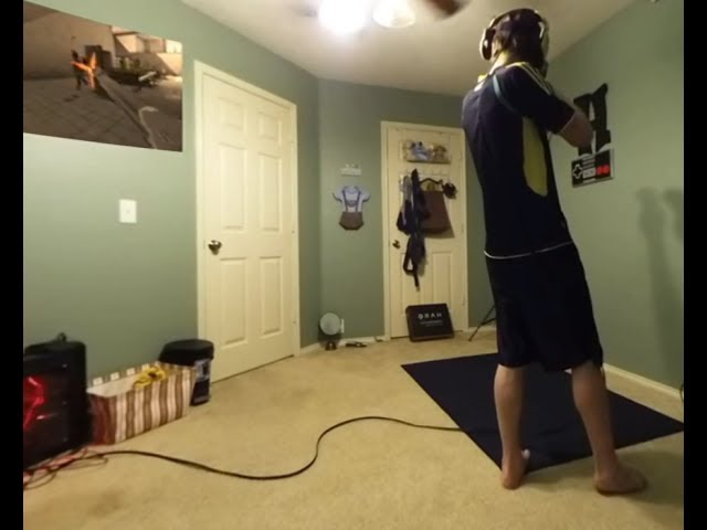 Pavlov Vr with HTC Vive in 360!