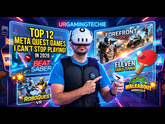 Top 12 Meta Quest 2 / 3 / 3s Games I Can't Stop Playing | 2026 Edition
