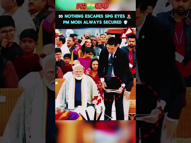 🚨 SPG Commandos on Duty 🇮🇳 | PM Modi Security Alert 🔥 #Shorts