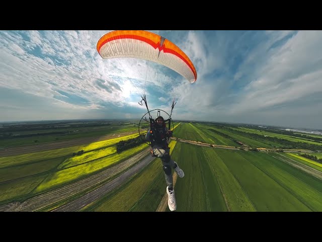 Paramotor RC - บ่อกุ้ง