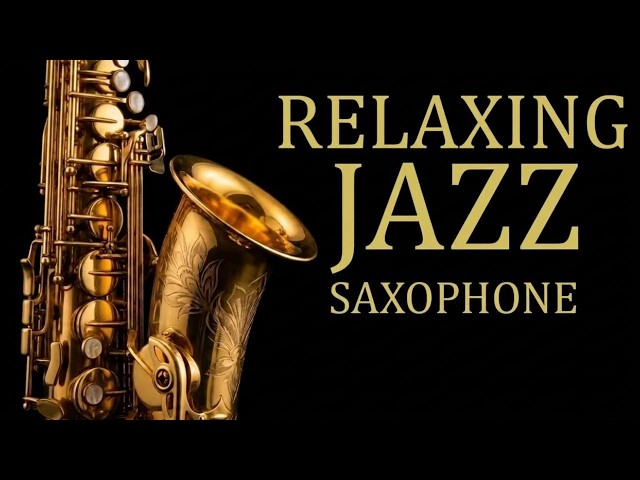 Relaxing Jazz Saxophone Instrument Cozy Rain Music 🌧️ Smooth Saxophone for Relaxing Vibes