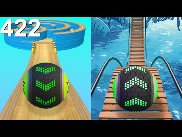 Going Balls Speedrun, Funny Fails Vs Challenge, Portal Run, Race, Level Android, iOS Gameplay 422