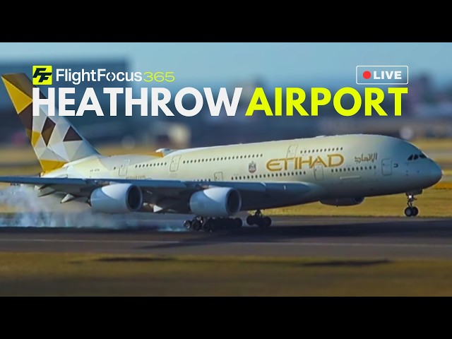 Heathrow Airport Live - Saturday 19th September 2026