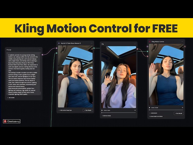 How to use Kling Motion Control for FREE?