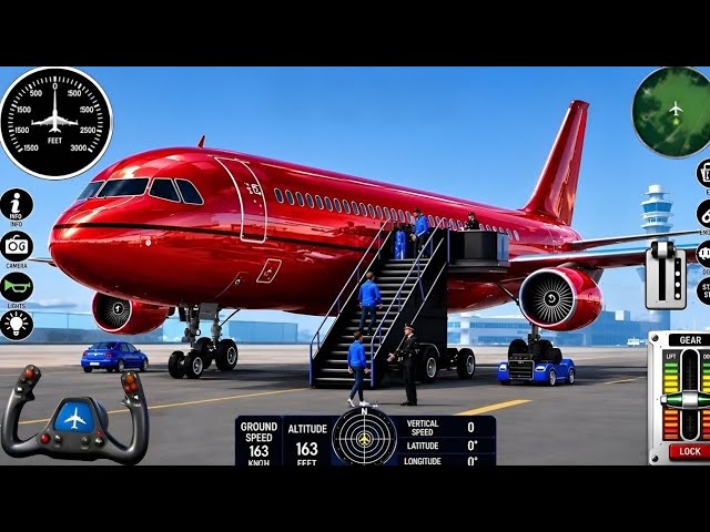 Flight Airplane City Pilot Simulator - Boeing Emergency Landing Goes Wrong 🚨✈️ (Android Gameplay
