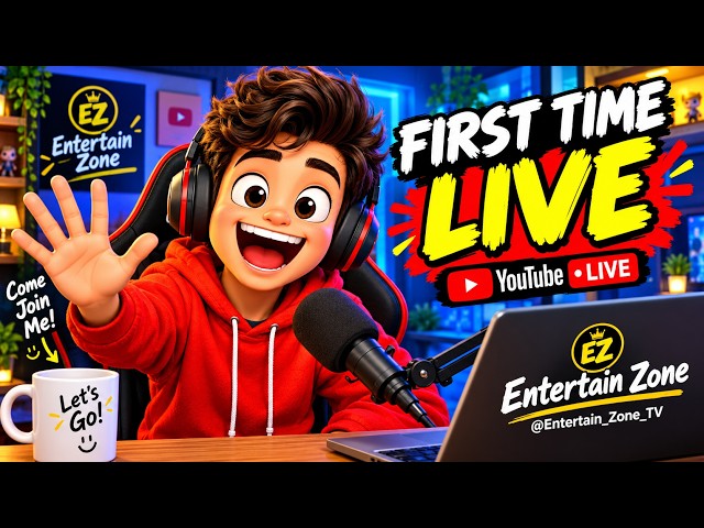 🔴 LIVE | FIRST YOUTUBE VIDEO Live Stream