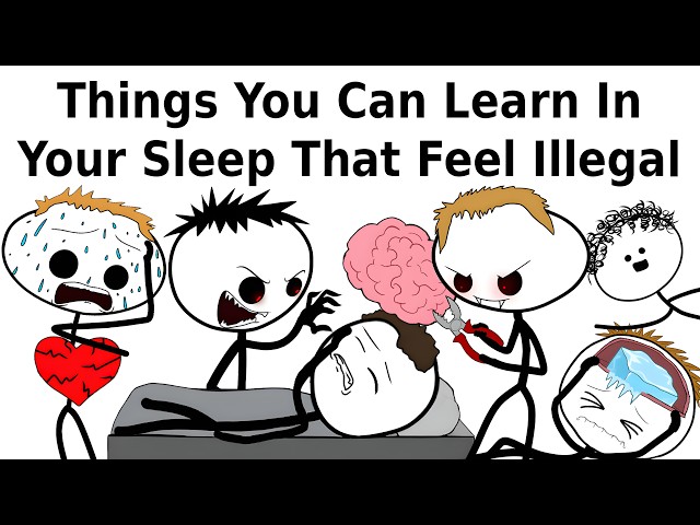Things You Can Learn In Your Sleep That Feel Illegal