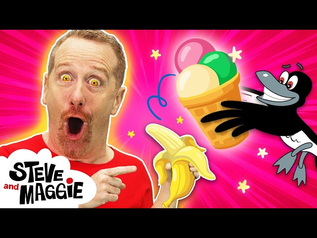 Healthy Food for Kids with Steve and Maggie | Animal Island Adventure & Monster Truck Toys