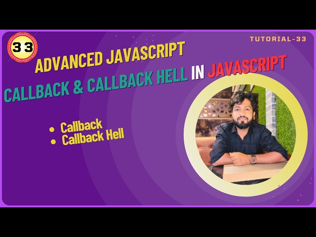 JavaScript Callbacks & Callback Hell Explained | Callback Function | Async JavaScript Tutorial