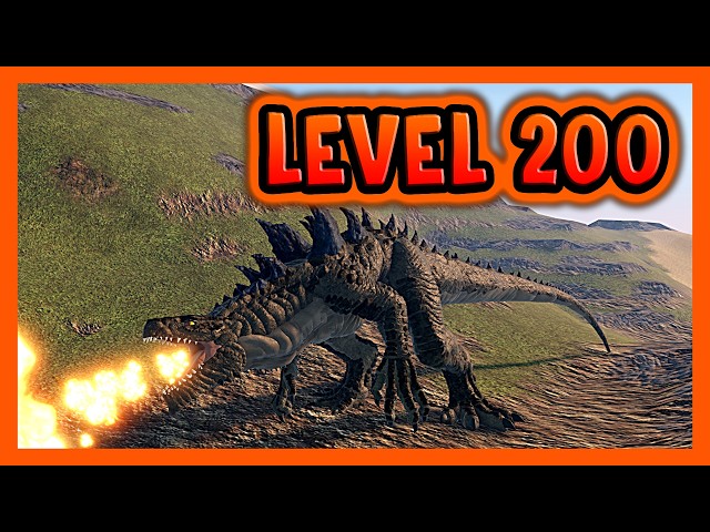 How Strong Is LEVEL 200 ZILLA? - Roblox Kaiju Alpha