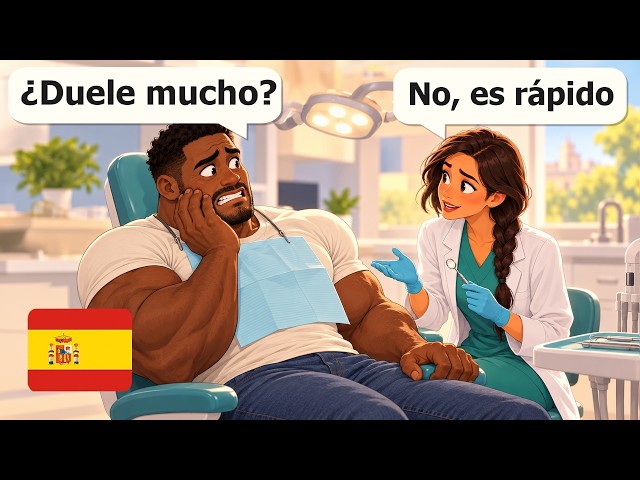 How to Explain Any Pain in Spanish (A1-A2) Learn Spanish with Conversations
