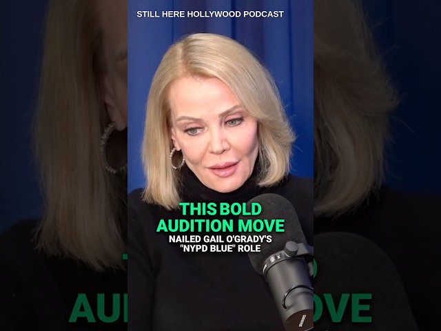 This Bold "NYPD Blue" Audition Move Landed Her The Role -Gail O'Grady