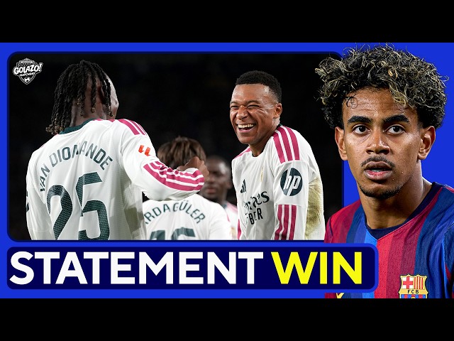 Real Madrid DEFEATS Barcelona at the Camp Nou | Mbappe BRACE in El Clasico