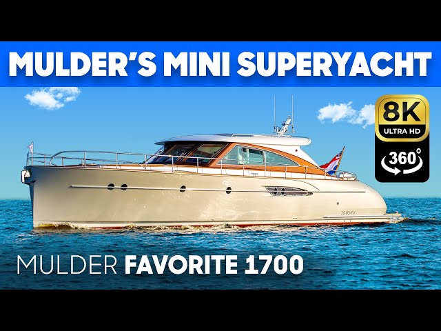Mulder Favorite 1700 Full 360° Yacht Tour & Review