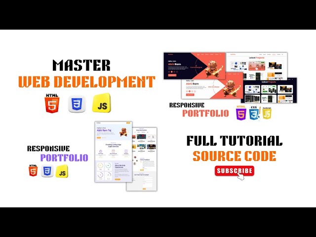 Master Frontend Web Development With 2 Real World Projects Using Html CSS and JavaScript
