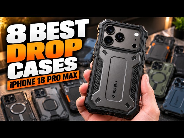 Top 8 Best iPhone 18 Pro Max Cases For Extreme Drops!