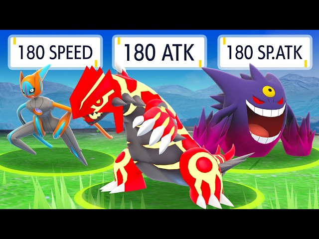 Choose Your Pokemon By Their Crazy Stats!