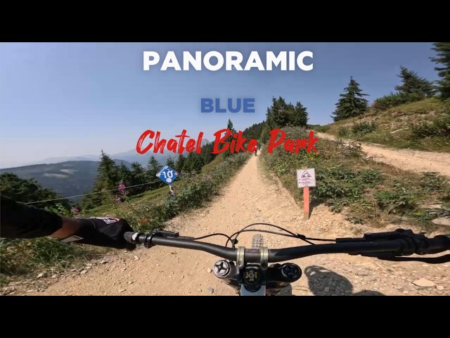 The best trail about! Panoramic - Chatel Bike park - Morzine - Full uncut run ish