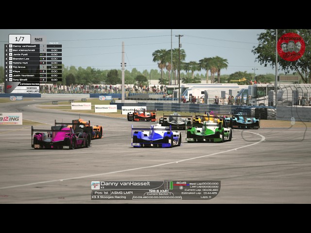 2026 10 03 Race 3 rfactor 2 mod LMP Sebring 2026