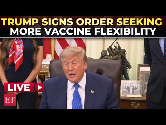 LIVE | Trump moves to space out childhood vaccines in major health policy shift, signs exec. order