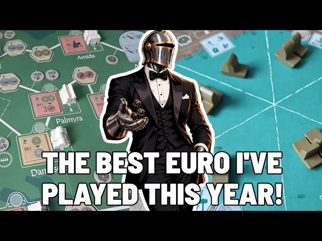 The Best Euro Board Game I've Played So Far This Year!