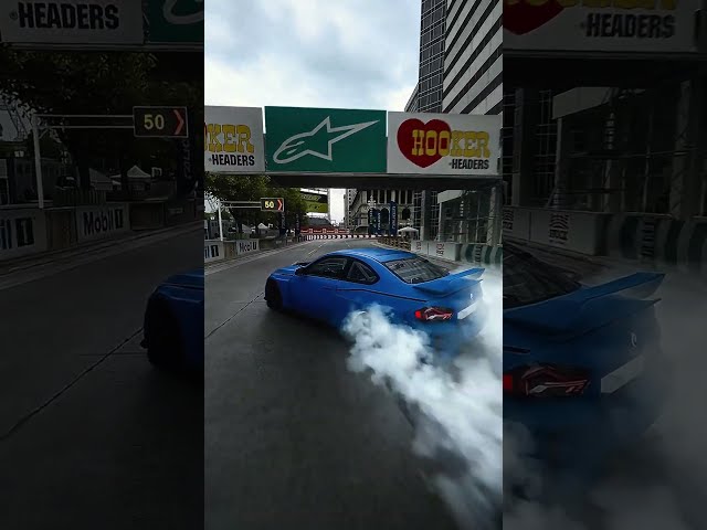 RedBull BMW M2 G87 drifting on Chicago Street Circuit 🔥#bmw #drifting #drift #assettocorsa