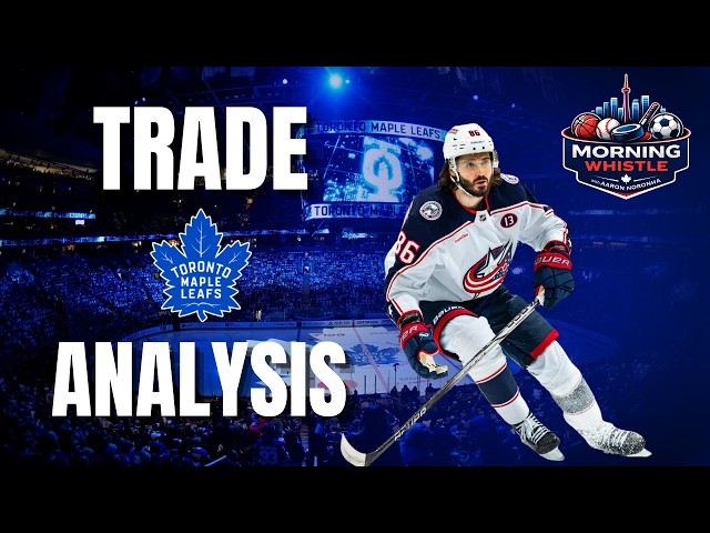 Why did the Leafs trade Matthew Knies for Kirill Marchenko?
