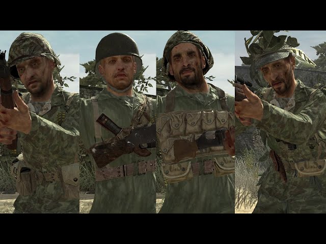 Call of Duty: World at War - Marines Voice Lines (Nazi Zombies)