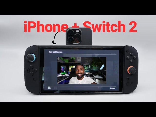 Nintendo Switch 2: Turn Your iPhone into a Webcam!