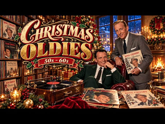 Classic Christmas Songs LIVE 🎄 Bing Crosby, Frank Sinatra, Nat King Cole & Dean Martin
