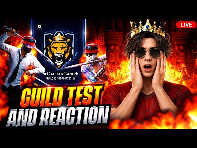 GUILD TEST 😍 1 VS 4 WITH SUBSCRIBERS 😎 #classyff #freefire #freefirelive #nonstopgaming