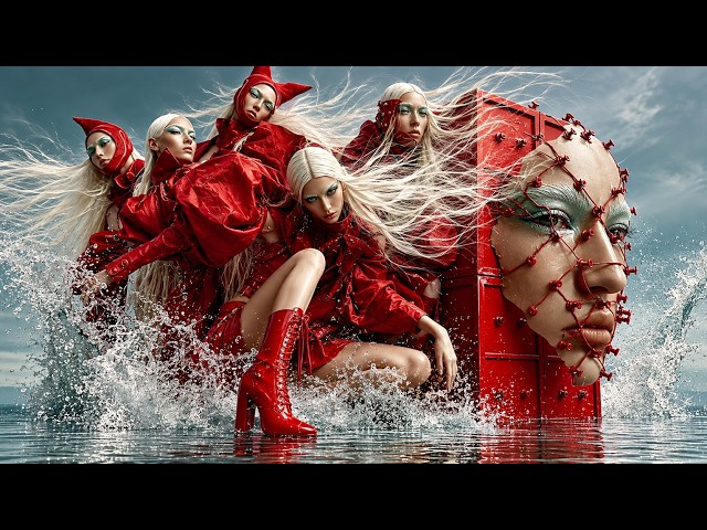 [4K] BREAK THE REFLECTION | Surreal Fashion & Dance | Official AI Music Video & Art Film