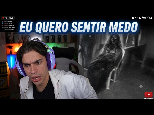 BISTECONE REAGINDO A VIDEOS DE TERROR! #BISTECONE #LIVE #HUMOR #REACT