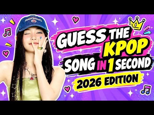 🔥 GUESS 50 NEW KPOP SONGS 🎵 | 2026 EDITION | ONLY REAL KPOP FANS CAN ACE THIS! 😱