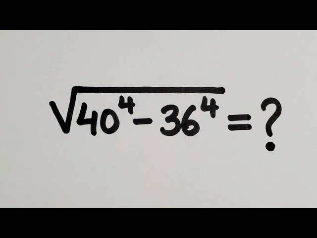 Mathematics Olympiad trick | No use of calculators.