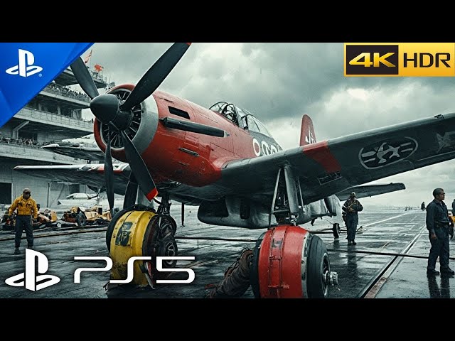 BATTLE OF MIDWAY (PS5) Immersive Realistic ULTRA Graphics Gameplay [4K 60FPS HDR] Call of Duty