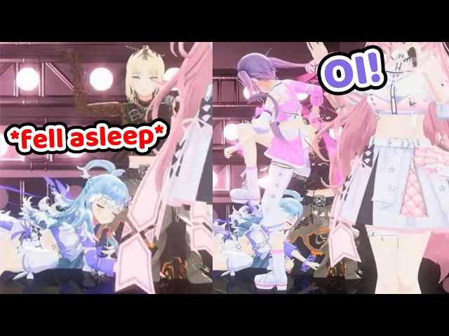 Kobo fell Asleep during Koyori 3D Live is too Adorable! (Hololive)