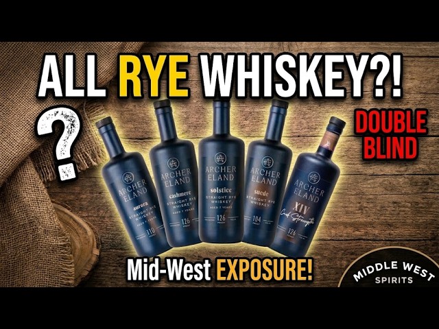 Middle West Spirits Double Blind Review: Archer Eland Rye Lineup