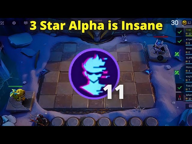 Magic Chess 3 Star Alpha Destroy Everything in Seconds | MLBB MAGIC CHESS BEST SYNERGY COMBO TERKUAT