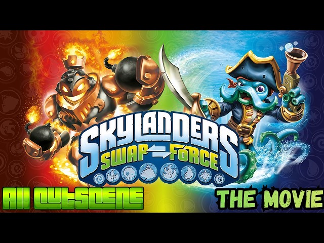 Skylanders: Swap Force - All Cutscene (The Movie)