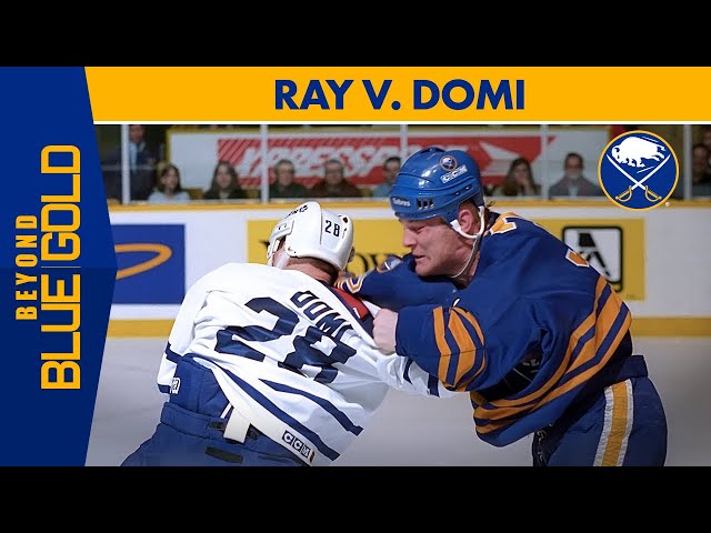 "They Were The Main Show"| Rob Ray v. Tie Domi | Beyond Blue And Gold | Buffalo Sabres